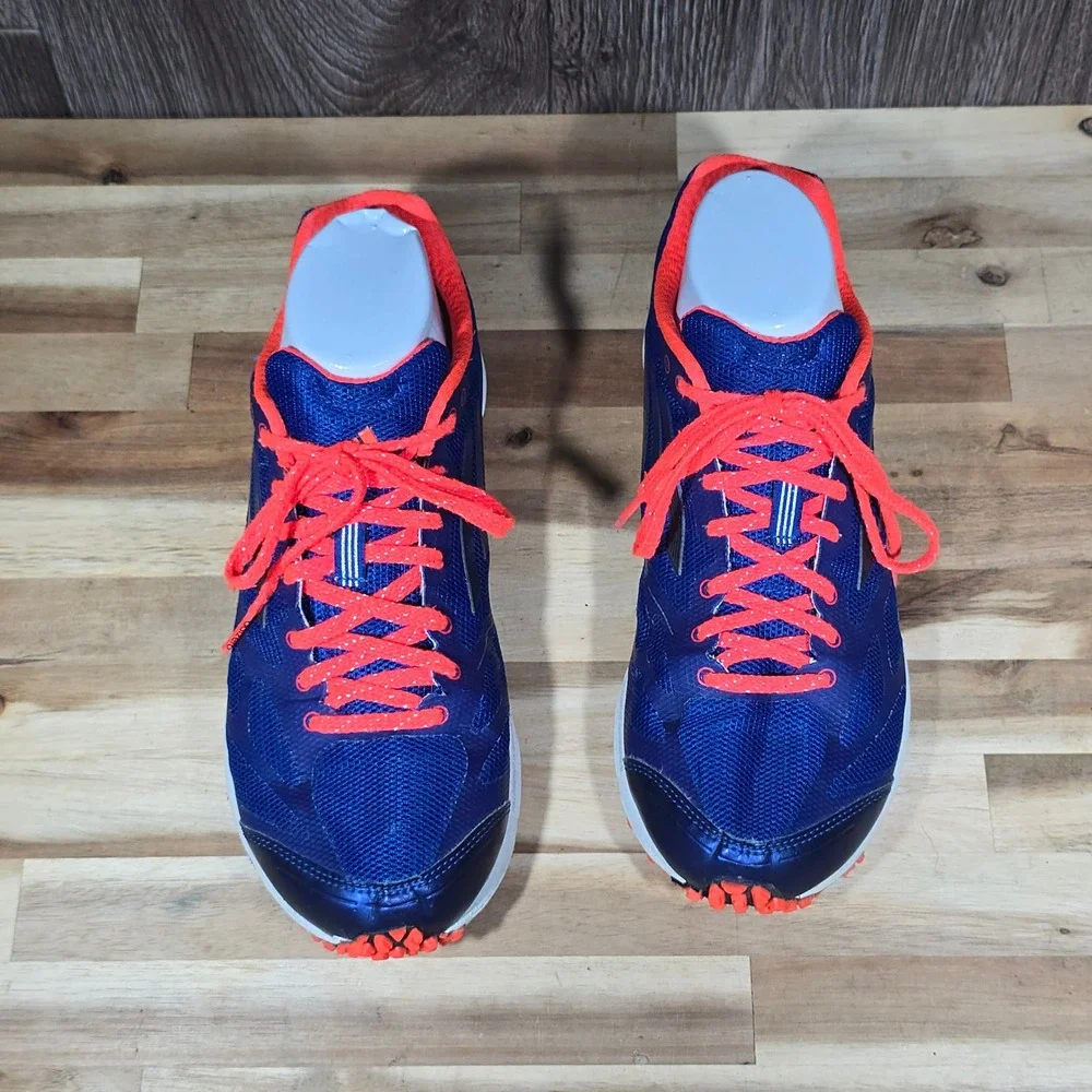 Adidas Adizero Hagio 2 Blue Orange Lightweight Running‎ Shoes 7.5 G95122
